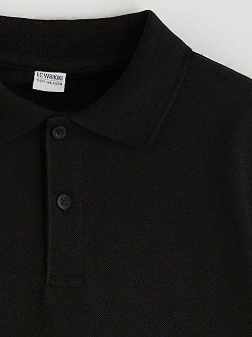 Polo Yaka K?sa Kollu Basic Erkek ?ocuk Ti??rt