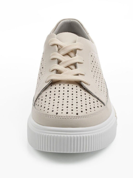 03-C322-2A BEIGE Полуботинки летние женские (натуральная кожа) - Фабричный китай фото 8