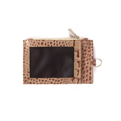 Визитница-кардхолдер Croco-В-216 н/к, 1отд, 3карм, бежевый кайман (79) 264760  фото 2