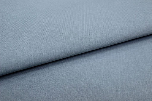 Футер 3-х нит. начес цв.Серо-голубой, ш.1.8м, Пенье, хлопок-65% п/э-35%, 350гр/м.кв - Купава фото 2