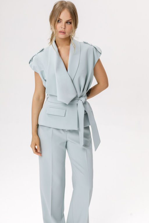 Костюм Pirs 6588 серо-мятный