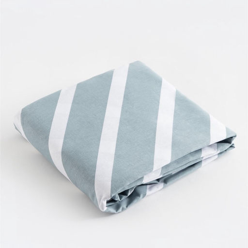 Простыня на резинке Этель Диагональ, 140?200+25 см, 100% хлопок, бязь