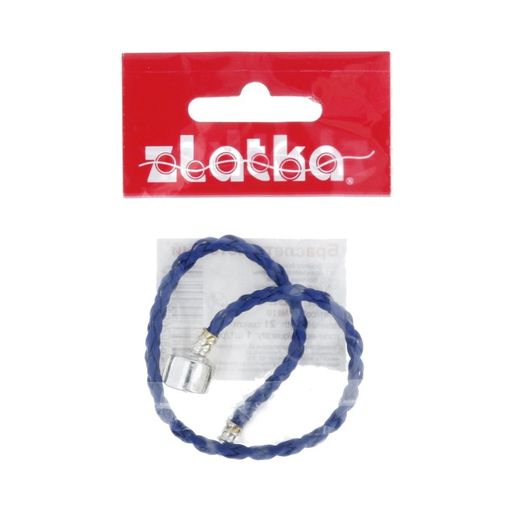 Zlatka Браслет плетеный RBL-01 21 см 5 шт СК/Распродажа №10 т.синий  фото 4