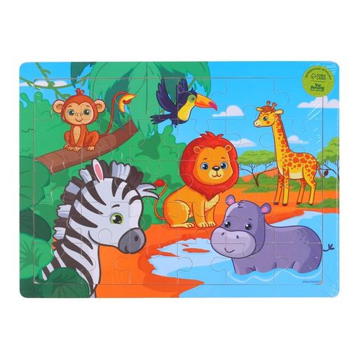 Пазл большой Африка, 30 элементов - Лесная мастерская фото 9