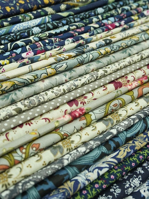 Набор тканей для рукоделия Импортный хлопок: Архелия, 20*20 см, 25 шт - Купава фото 9