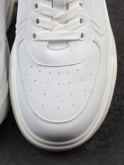 03-3062-2 WHITE Кроссовки женские (натуральная кожа)