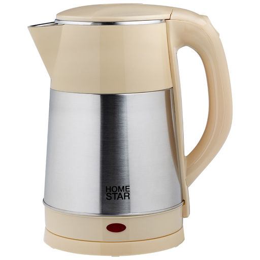 Чайник Homestar HS-1055 (2,3 л) стальной, бежевый 106468