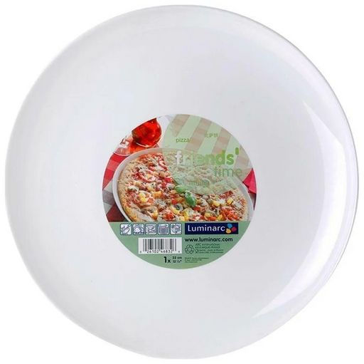 Блюдо для пиццы ФРЕНДС ТАЙМ 32см ивори ( арт.C8016 - Luminarc фото 6