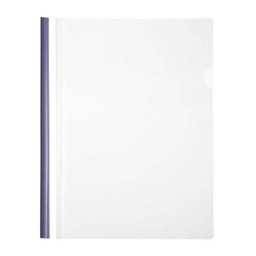 Цена за 4 шт. Папка-скоросшиватель формат А4, 160мкр, пластик, тонированный, МИКС