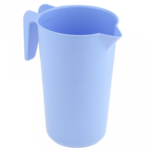 "Садовник" Кувшин пластмассовый 1,2л, h19,5см, светло-голубой, ГОСТ Р 50962-96 (Россия)