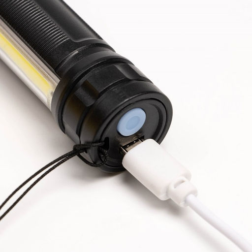 Фонарь ручной аккумуляторный, 400 мАч, 1 Вт, LED, COB, 3 режима - Simaland фото 3