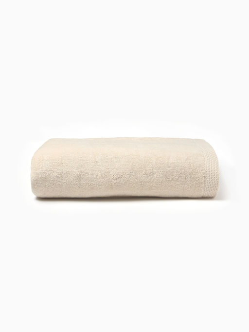 Полотенце махровое LoveLife Natural beige, 100×150 см, 100% хлопок, бежевое