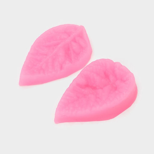 Цена за 3 шт. Молд кондитерский Лист гортензии, силикон, 2 предмета, 4?2.5 см, МИКС - Simaland фото 3