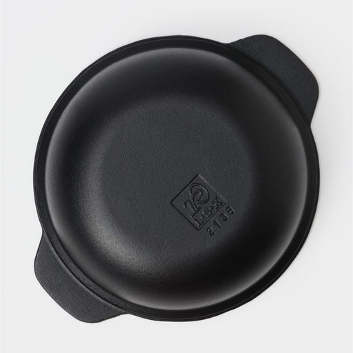 Жаровня, 2 л, d=24 см, с крышкой, чугун, чёрная