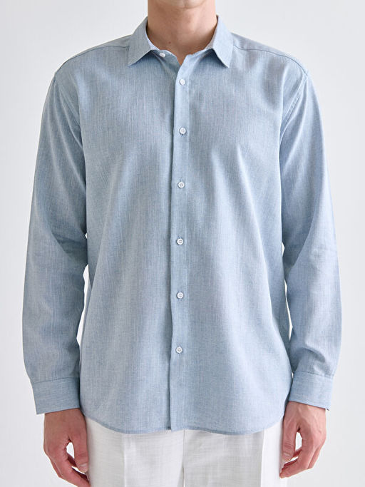 Regular Fit Uzun Kollu Arm?rl? Erkek G?mlek