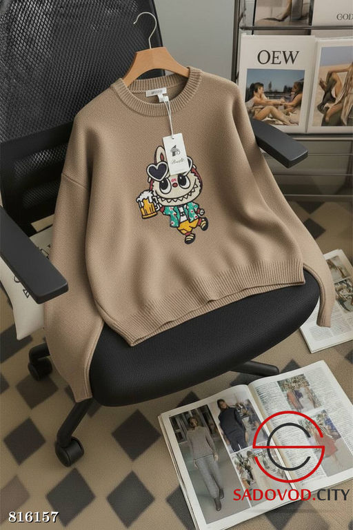 Кофта женская с рисунком - Bruno фото 2