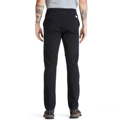 Мужские брюки Timberland Jogger Pant Lovell Lake Stretch Twill Slim Tappered черные  фото 4