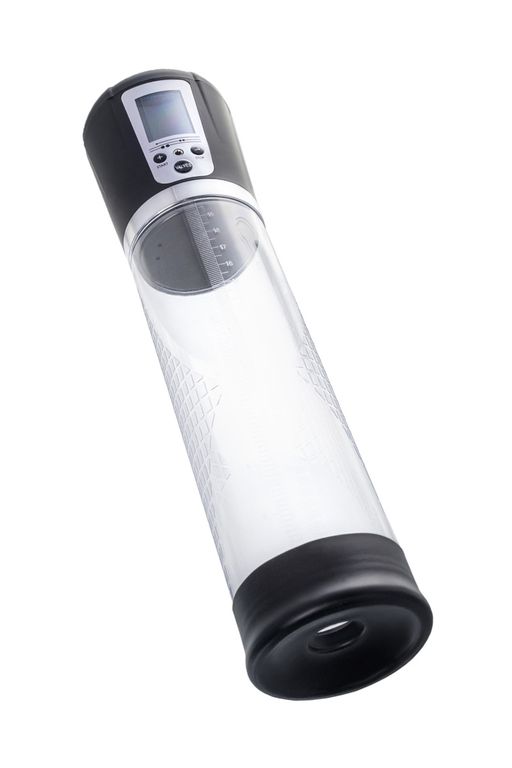 Автоматическая помпа для пениса Sexus Men Expert Alrik, ABS-пластик, черная, 29 см  фото 2