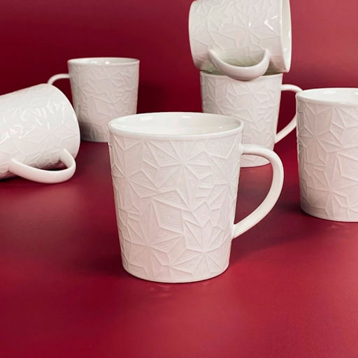 Набор из 6 кружек 350мл в под.уп. арт.305-327 /LENARDI/