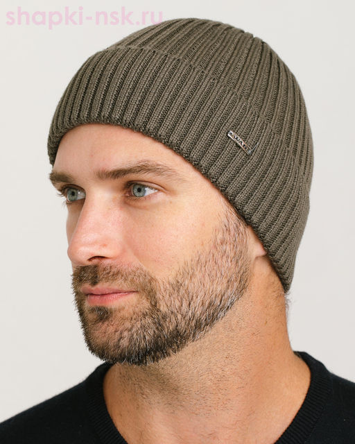 386 T Шапка мужская (56-58)