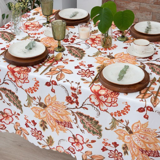 Скатерть «Доляна. Летние цветы», 145×180 см