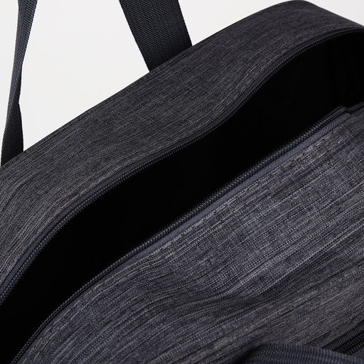 Сумка дорожная на молнии, наружный карман, длинный ремень, цвет серый - Simaland фото 4