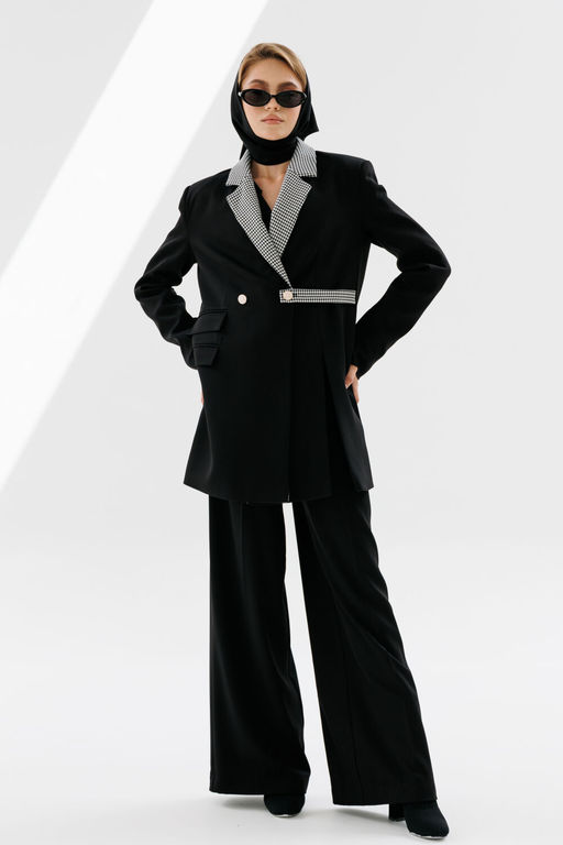 Брюки NIKVA н710-2 черный  фото 4