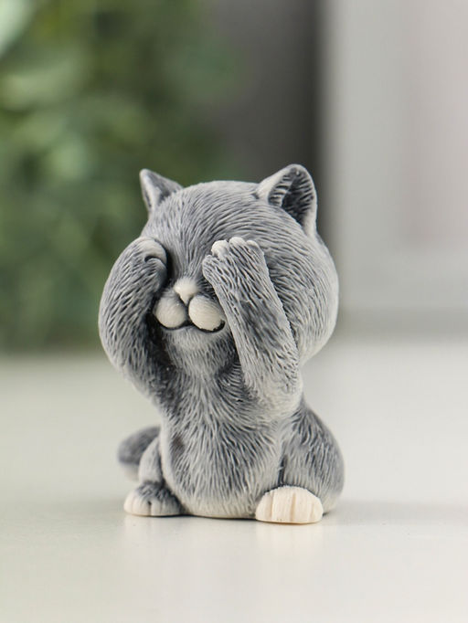 Сувенир "Котёнок забавный" МИКС, 5,2 см