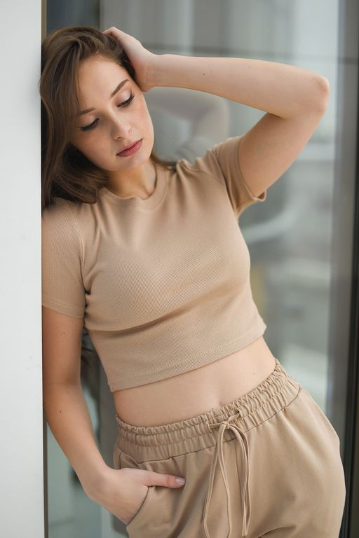 Кроп-топ Кашкорсерубчик лапша - Оптима фото 21