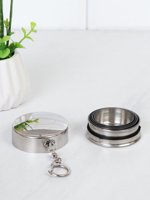 Стопка 80 мл телескопическая Металл с креплением / CT879 /уп 200/