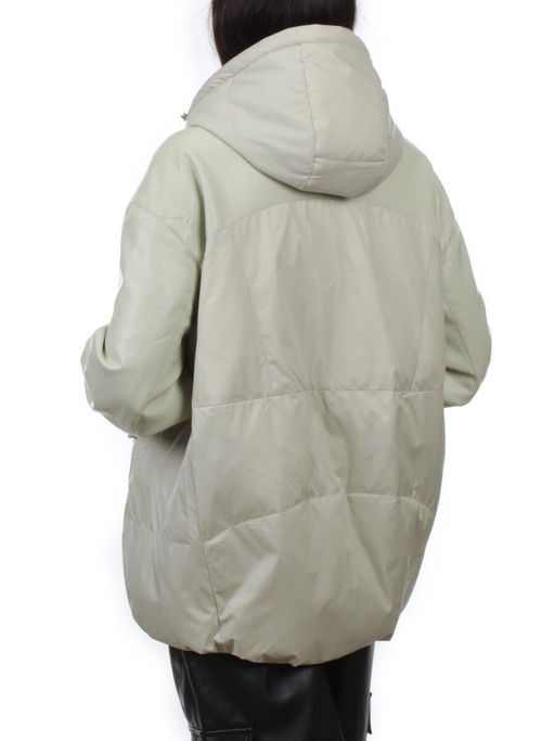 H24-210 LT. OLIVE Куртка демисезонная женская (100 гр. холлофайбер) - Fashion фото 8