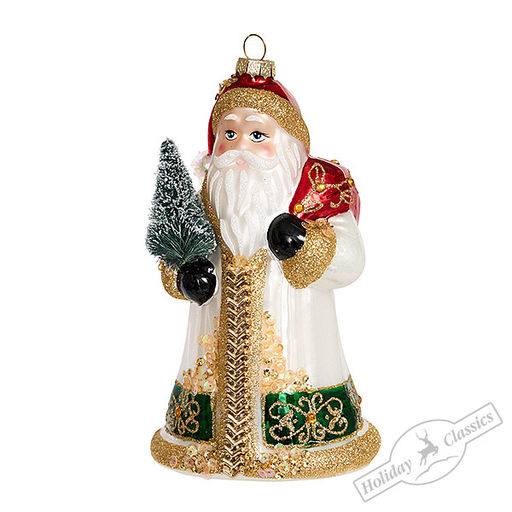 Дед Мороз "Волшебный праздник" (стекло) 9х8,5х16,5 см