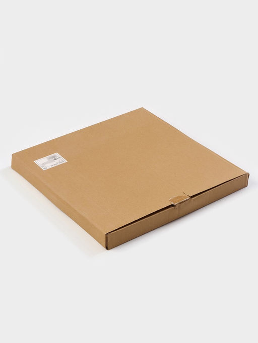 Подставка для торта Доляна «Марбл чёрный», d=32 см, вращающаяся, стекло, чёрная