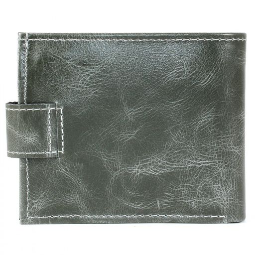 Портмоне мужское Croco-ПР-903 натуральная кожа 3 отд, 3 карм, зеленый тем пулл-ап (205) 207301  фото 2