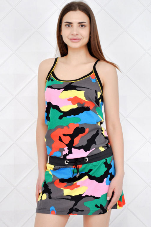 Арт. 752 Туника 42-50 (5 шт) Цвет:ассорти - Калинка фото 3