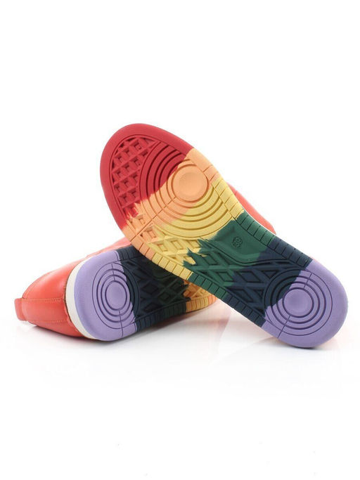 03-XKL23-018 CORAL Полуботинки женские (натуральная кожа)