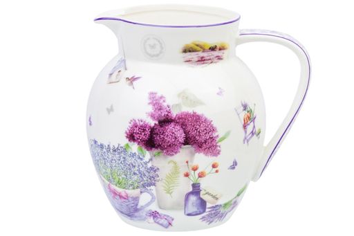 Кувшин 1,2 л 16*13*15,5 см Лаванда NEW BONE CHINA