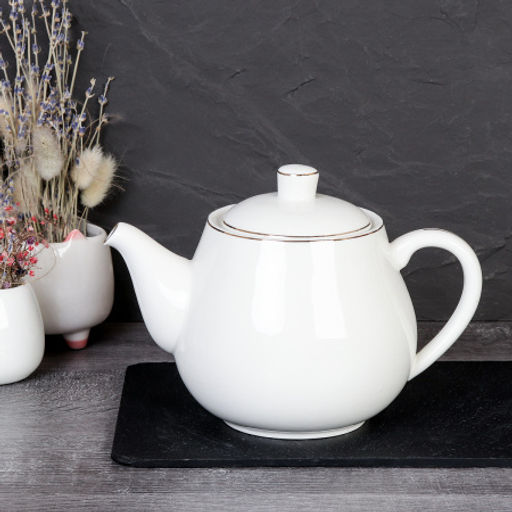 Чайник заварочный 800 мл Классика форма офис / GA5-TPG /уп 6/24/Золотая линия - ГалеонТрейд фото 2