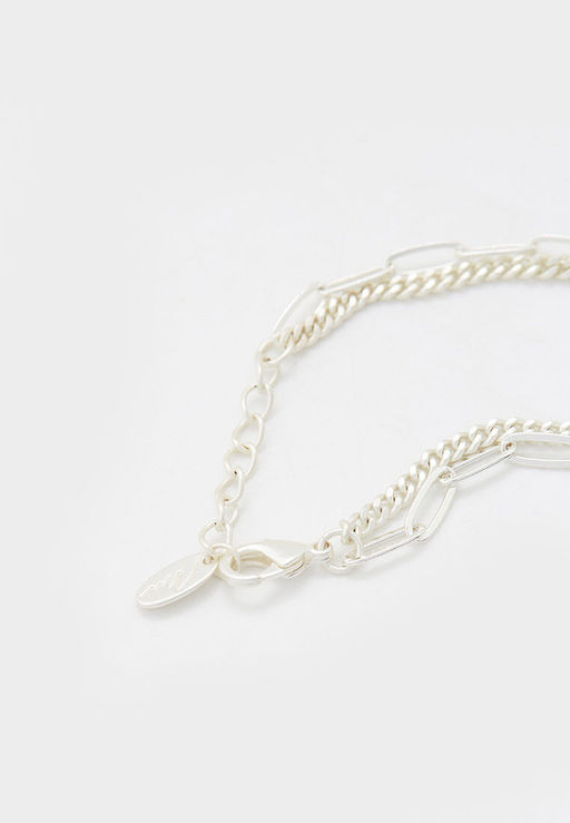 Браслет из матового серебристого металла - Модные истории фото 6