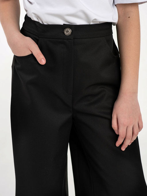 Школьные брюки для девочки Mooriposh, модель 0447