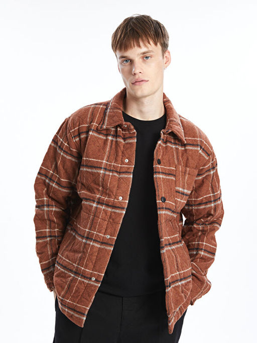 Standart Kal?p G?mlek Yaka Erkek Mont