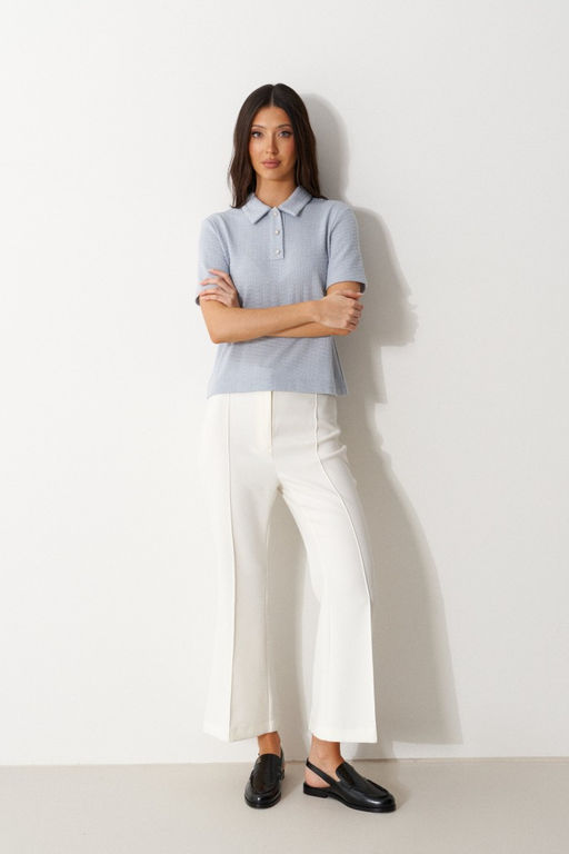 Джемпер-поло Annete А2282/2 голубой  фото 7