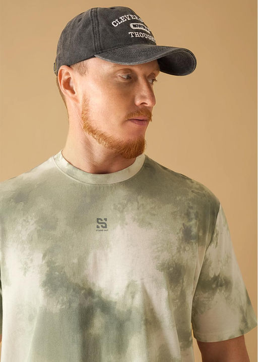 CLE Футболка муж. 452611/05ккн_п серый/т.зелёный - Clever wear фото 3