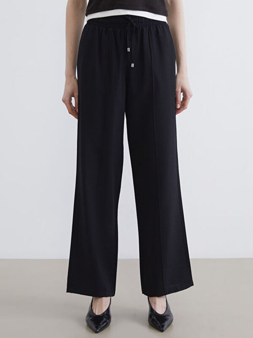 Beli Lastikli Geni? Pa?a Kad?n Pantolon