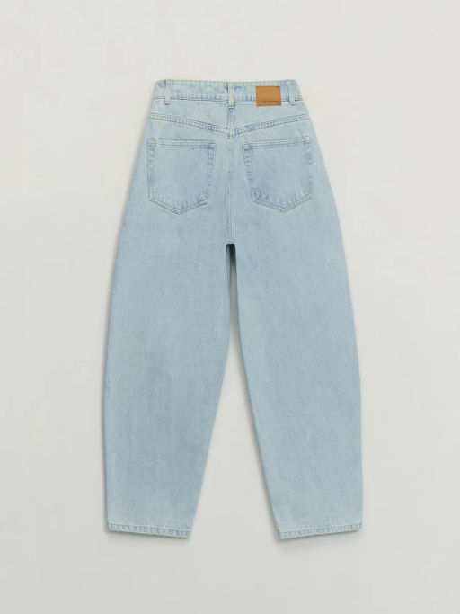 Джинсы barrel с высокой посадкой / Zarina  фото 7