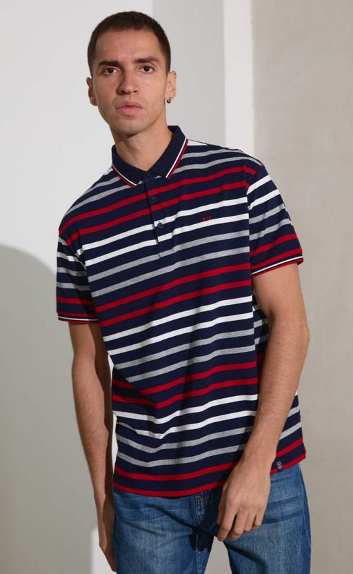 Футболка-поло F411-07-3137 red - Fine joyce фото 3