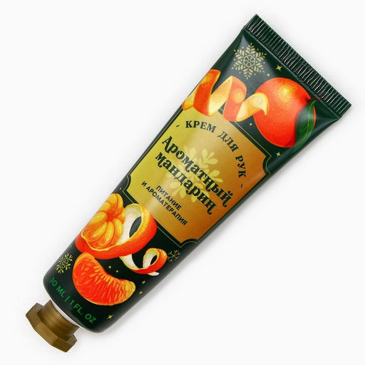 Крем для рук новогодний «Праздничные ароматы», 3×30 мл, Чистое счастье