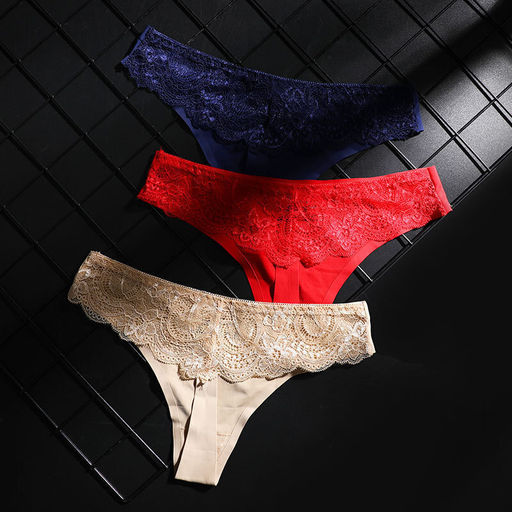 Кружевные трусики-стринги A31637195 - Tadmico фото 10