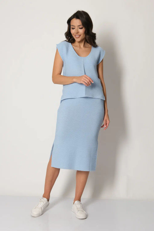 ЗЛАТА Джемпер И 026/голубой