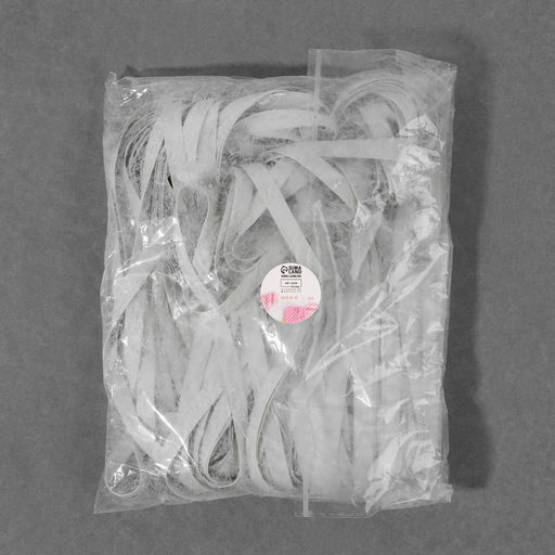 Резинка латексная гладкая, 10 мм, 50 м, белая